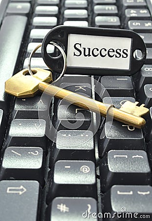 Key to success Stock Photo