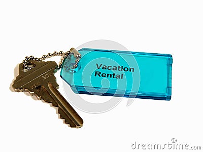 Key to Vacation Rental Stock Photo