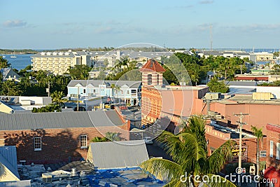 Key West Old Town, The Keys, Florida, USA Editorial Stock Photo