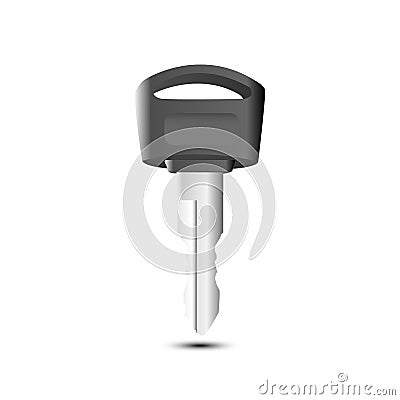 Key on white background Vector Illustration