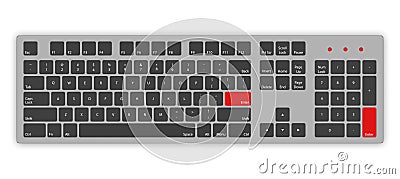 Keyboard Vector Illustration