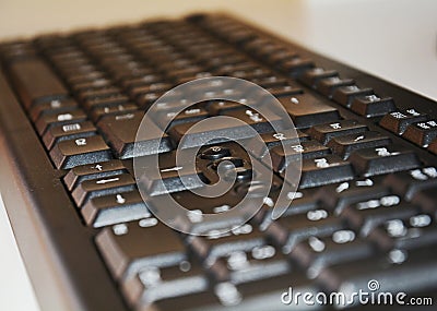 Keyboard, acces gate to virtual world Stock Photo