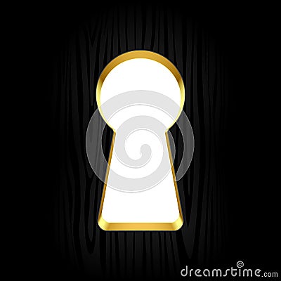 Keyhole Vector Illustration