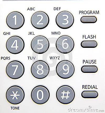 Keypad Stock Photo