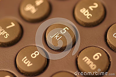 Keypad Stock Photo