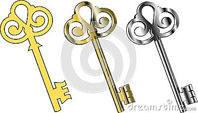 Keys Vector Illustration