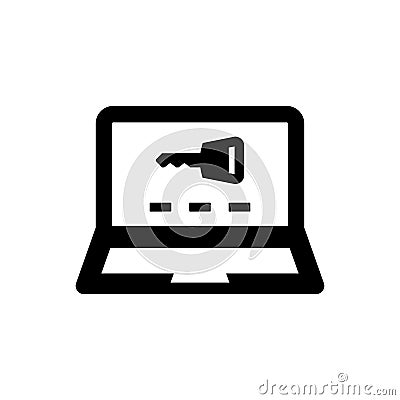 Keyword Generator Icon Vector Illustration