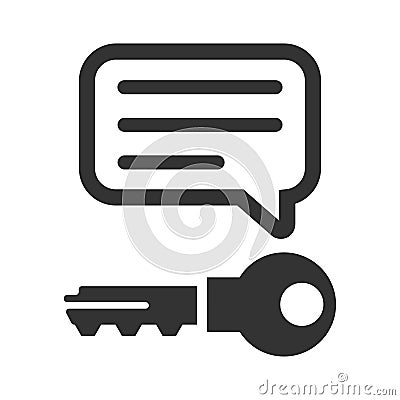 Keyword search icon Vector Illustration