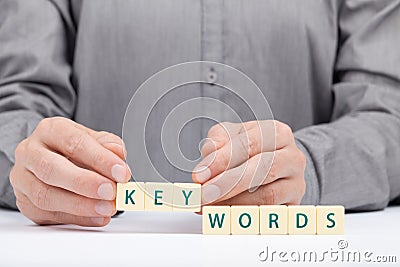 Keywords Stock Photo