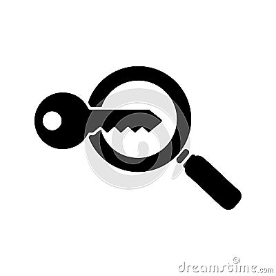 Keywords Research Icon Vector Illustration