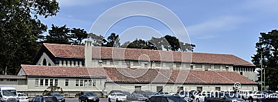 Kezar Pavilion the corner of Golden Gate Park, San Francisco, 1. Editorial Stock Photo
