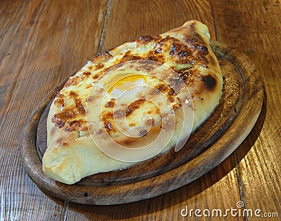 Khachapuri Stock Photo