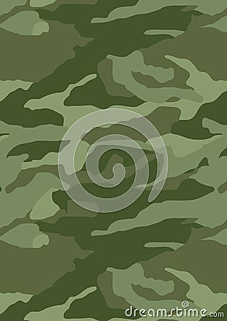 Khaki camouflage. Vector Illustration