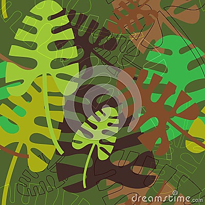 Khaki texture Vector Illustration