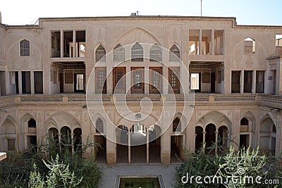 Khan-e Abbasian, Kashan, Iran Stock Photo