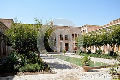 Khan-e Ameriha, Kashan, Iran Editorial Stock Photo