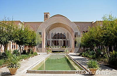Khan-e Ameriha, Kashan, Iran Stock Photo