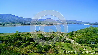 Khanpur dam mountain view Stock Photo