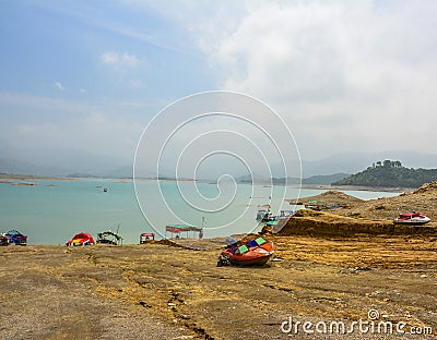 Khanpur Lake Resort, Pakistan Stock Photo