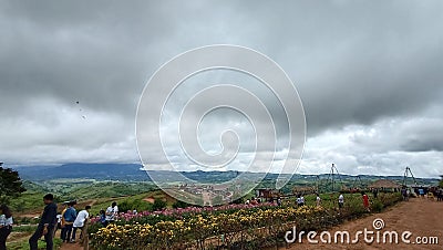 Khao Kho, Phetchabun Province Tourist attractions in northern Thailand Editorial Stock Photo