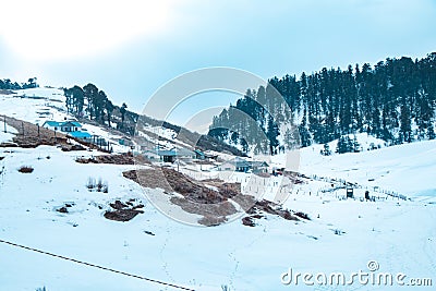 Khaptad National Park in Doti, Nepal Snow in the Himalayas Mountains Swiss Alps Beautiful Landscape Stock Photo