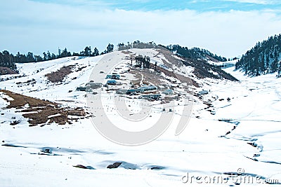 Khaptad National Park in Doti, Nepal Snow in the Himalayas Mountains Swiss Alps Beautiful Landscape Stock Photo