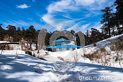 Khaptad National Park in Doti, Nepal Snow in the Himalayas Mountains Swiss Alps Beautiful Landscape Stock Photo