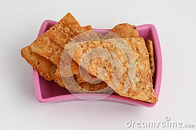 Khari puri Stock Photo