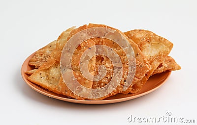 Khari puri Stock Photo