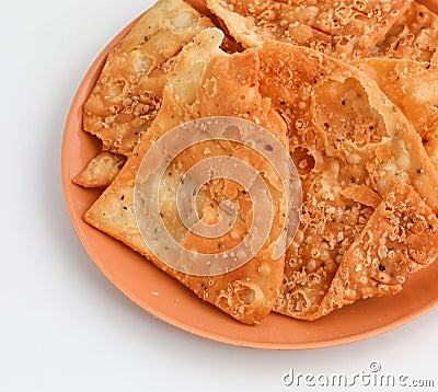 Khari puri Stock Photo