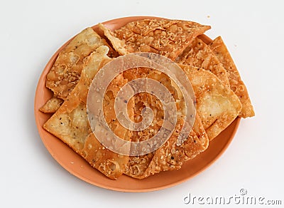 Khari puri Stock Photo