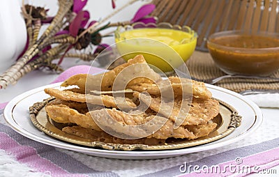 Khari Puri Stock Photo