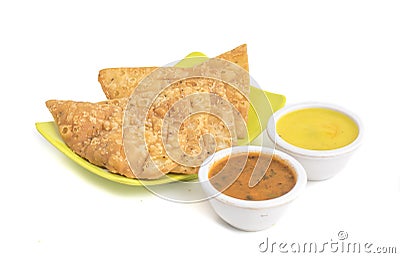 Khari Puri Stock Photo