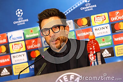 UEFA Champions League: Shakhtar Donetsk v Roma Editorial Stock Photo