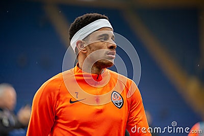 Taison before the match of Ukrainian Premier League FC Shakhtar Donetsk vs FC Olexandriya Editorial Stock Photo