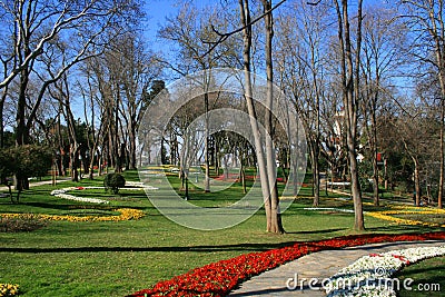 Khedive Palace's Garden Stock Photo