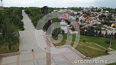 Kherson. Top view on the city. Ukraine Stock Photo