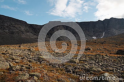 The Khibiny Mountains Stock Photo