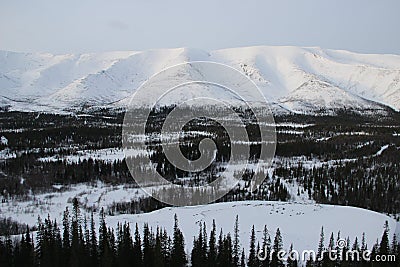 Khibiny Mountains Stock Photo