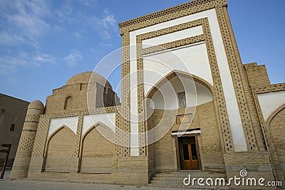 Muhammad Amin Inaq Madrasah in Khiva, Uzbekistan Editorial Stock Photo