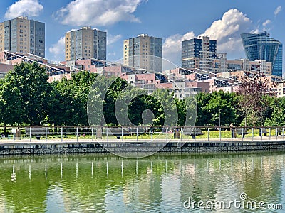 Khodynka Field Park, Moscow Editorial Stock Photo