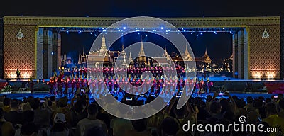 Khon performing arts show classic Thai dance Editorial Stock Photo