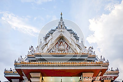 Khonkaen city pillar, Thailand. Stock Photo