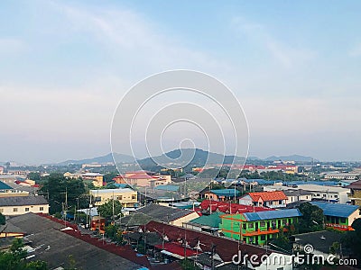 Khonkaen city in Thailand Stock Photo