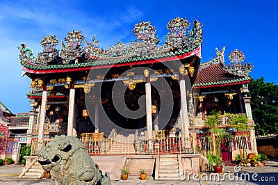 Khoo Kongsi Chinese Temple Editorial Stock Photo