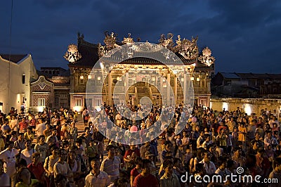 Leong San Tong Khoo Kongsi Editorial Stock Photo