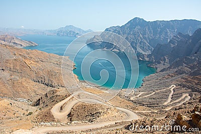 Khor Najd Musandam Stock Photo