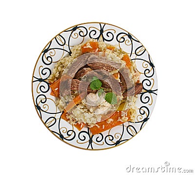 Khorezm Plov Stock Photo