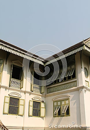 Khum Chao Luang building in Phrae province, Thailand Stock Photo