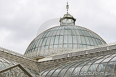 Kibble Palace, Glasgow Botanical Gardens, Scotland, UK Stock Photo